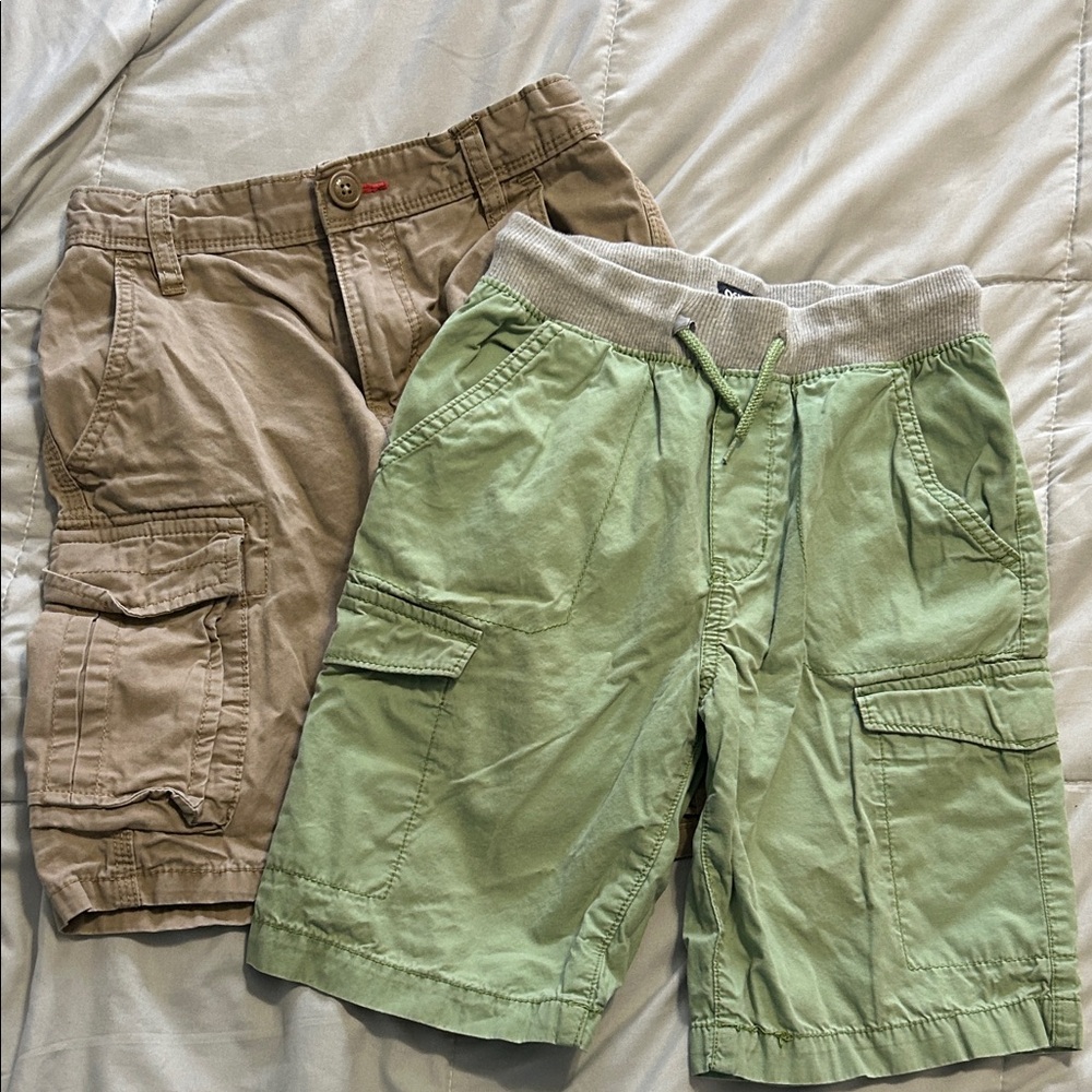 2 pairs of shorts, size 8, Gap/Osh Kosh, good condition